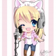 Voice Actress Chibi Selfie